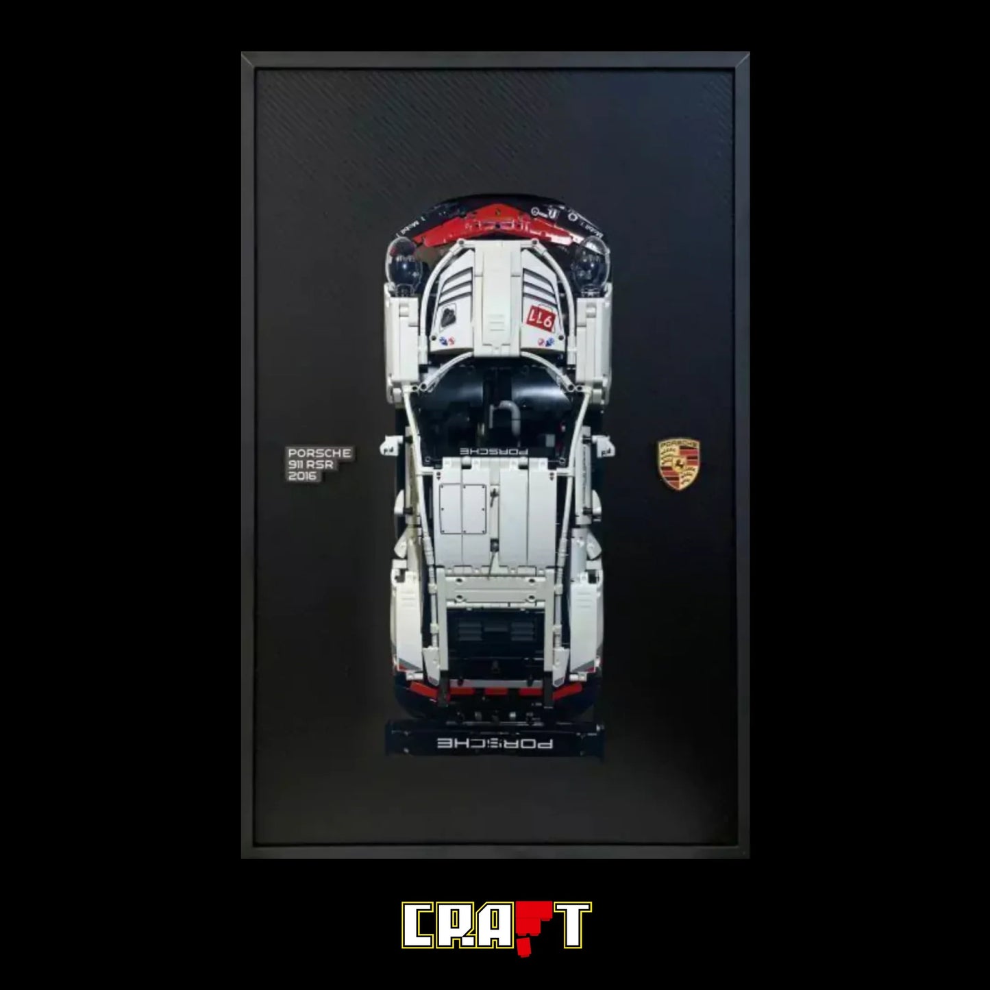 Quadro de Fibra de Carbono - Porsche 911 RSR