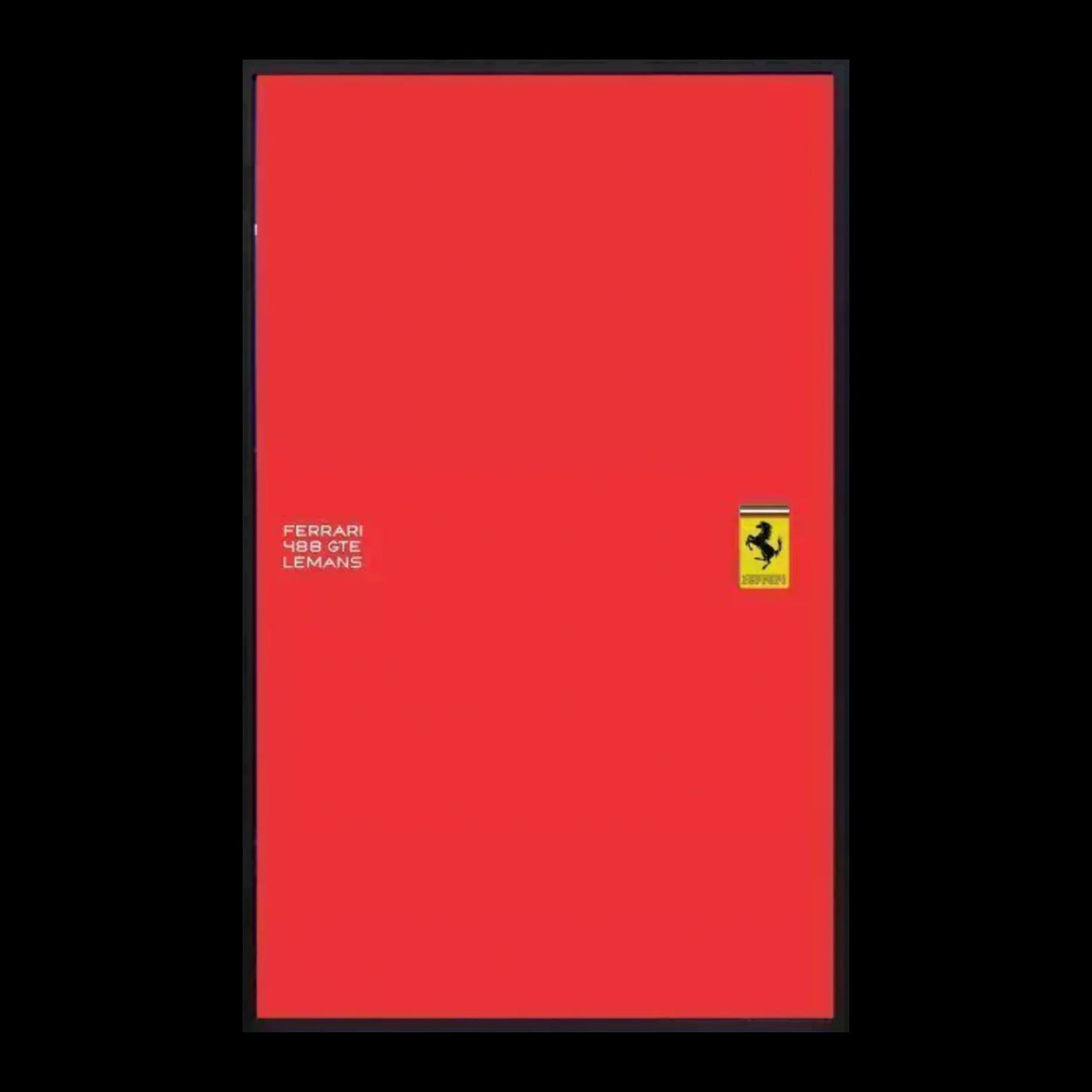 Quadro de Acrílico - Ferrari 488 GTE