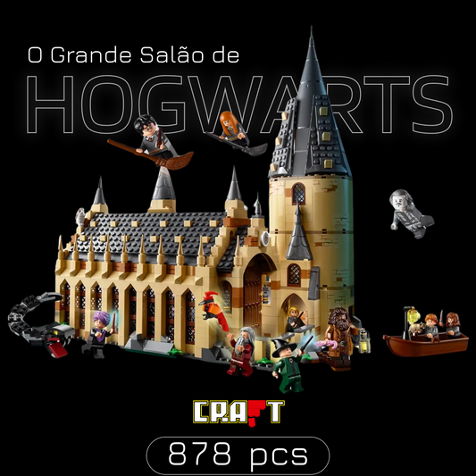 O Grande Salão de Hogwarts (878 peças)