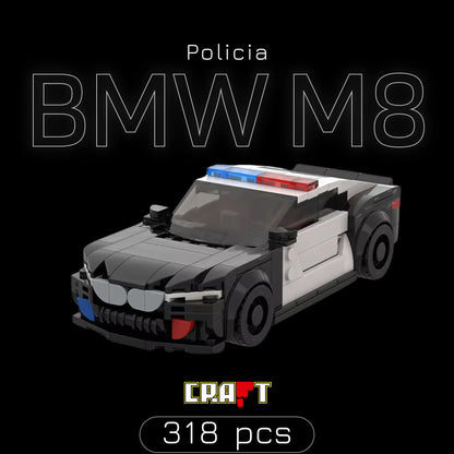 Policia BMW M8 (318 peças)