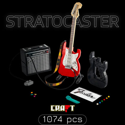 Guitarra Stratocaster (1074 peças)