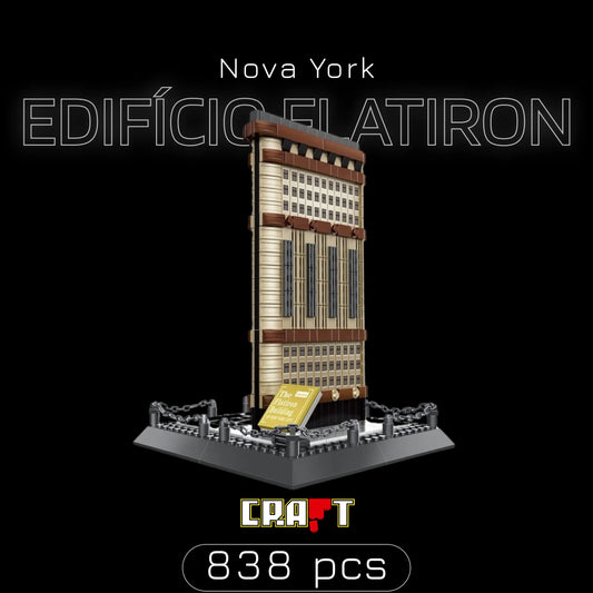 Edifício Flatiron - Nova York (838 peças)