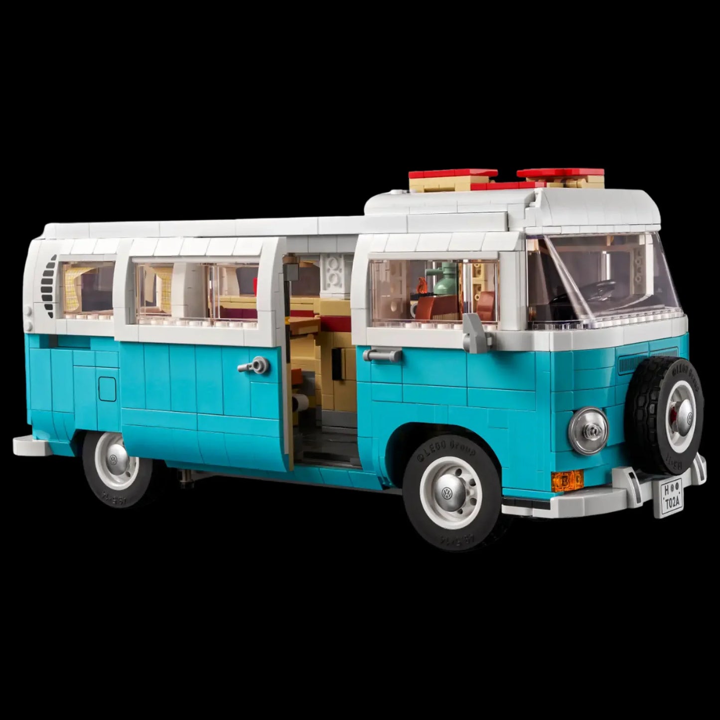 Volkswagen T2 Camper Van (2200 peças)