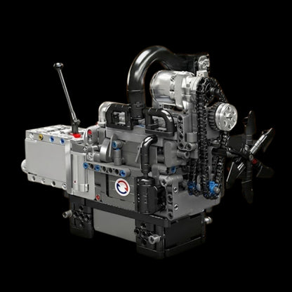 Lenda Rotativa Motorizada (1130 peças) - Brics Craft