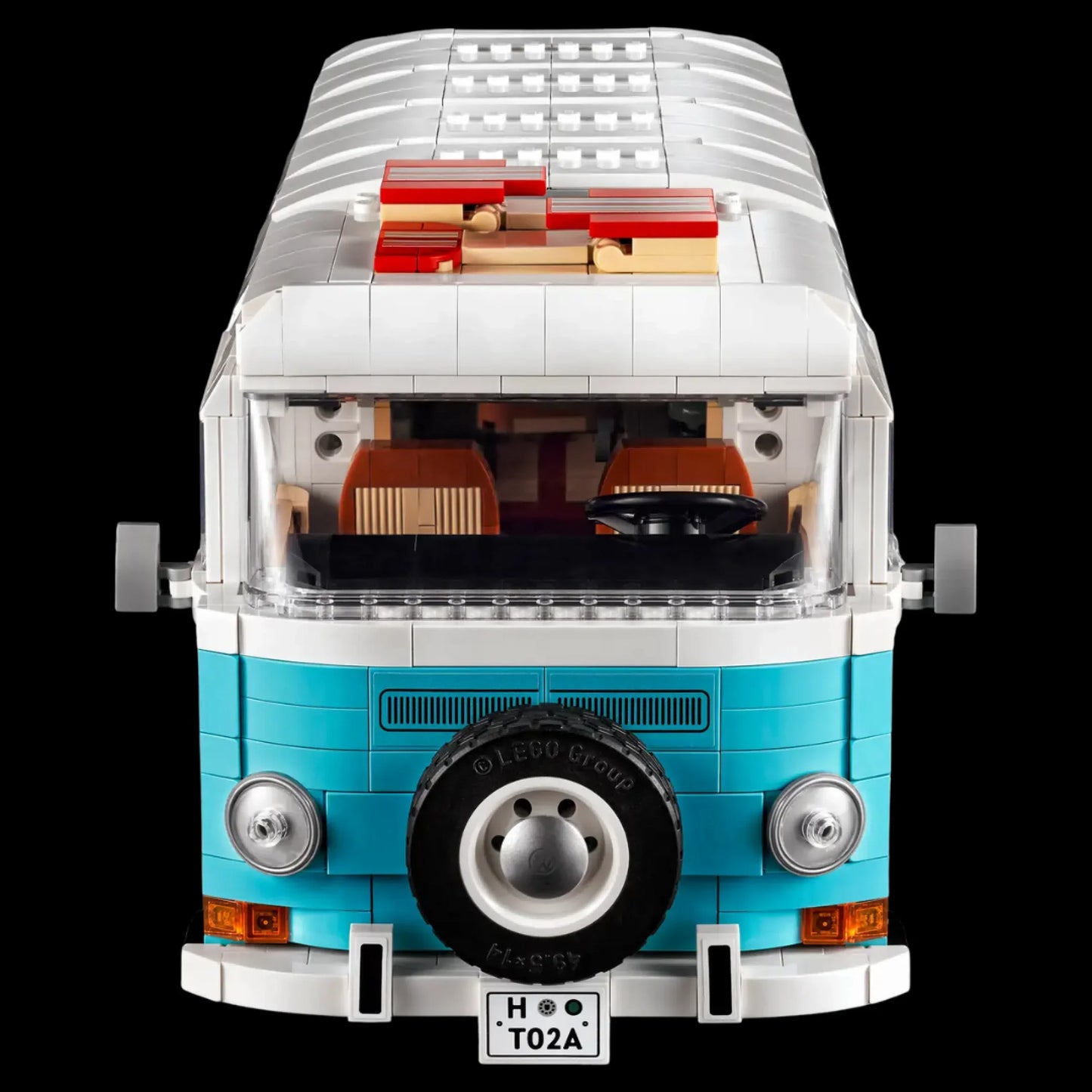 Volkswagen T2 Camper Van (2200 peças)