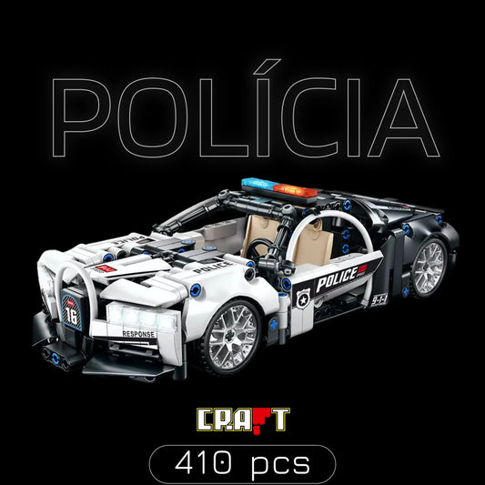 Carro de Polícia (410 peças)