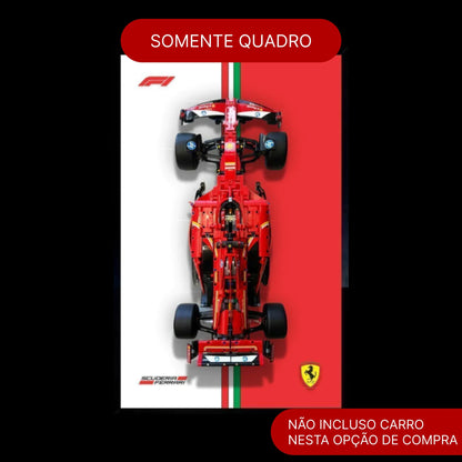 Quadro de Acrílico - Fórmula 1 Ferrari SF24