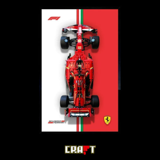 Quadro de Acrílico - Fórmula 1 Ferrari SF24