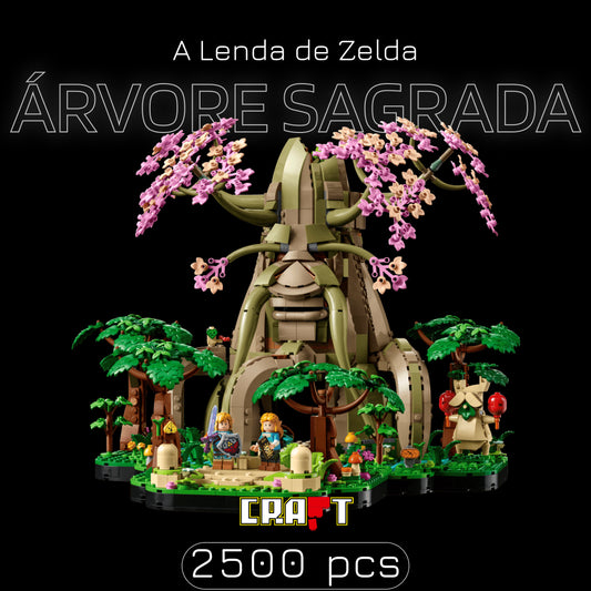 A Lenda de Zelda - Árvore sagrada (2 em 1) (2500 peças)