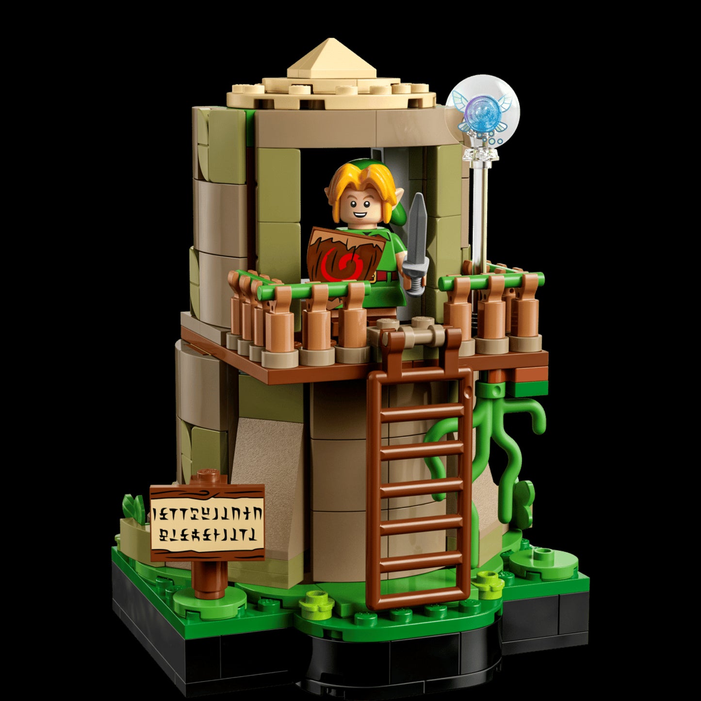 A Lenda de Zelda - Árvore sagrada (2 em 1) (2500 peças)