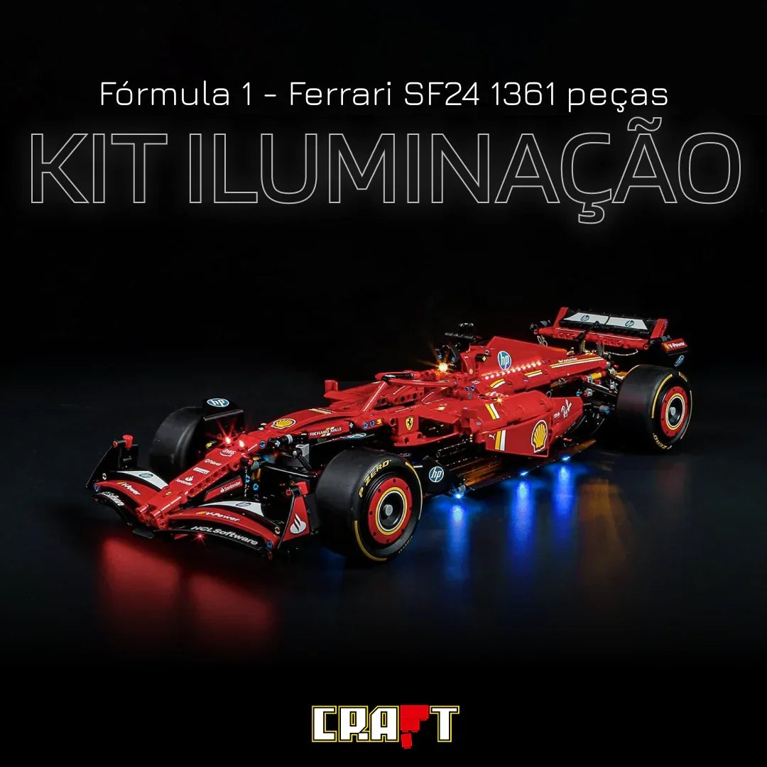 Iluminação para a Ferrari SF24 F1