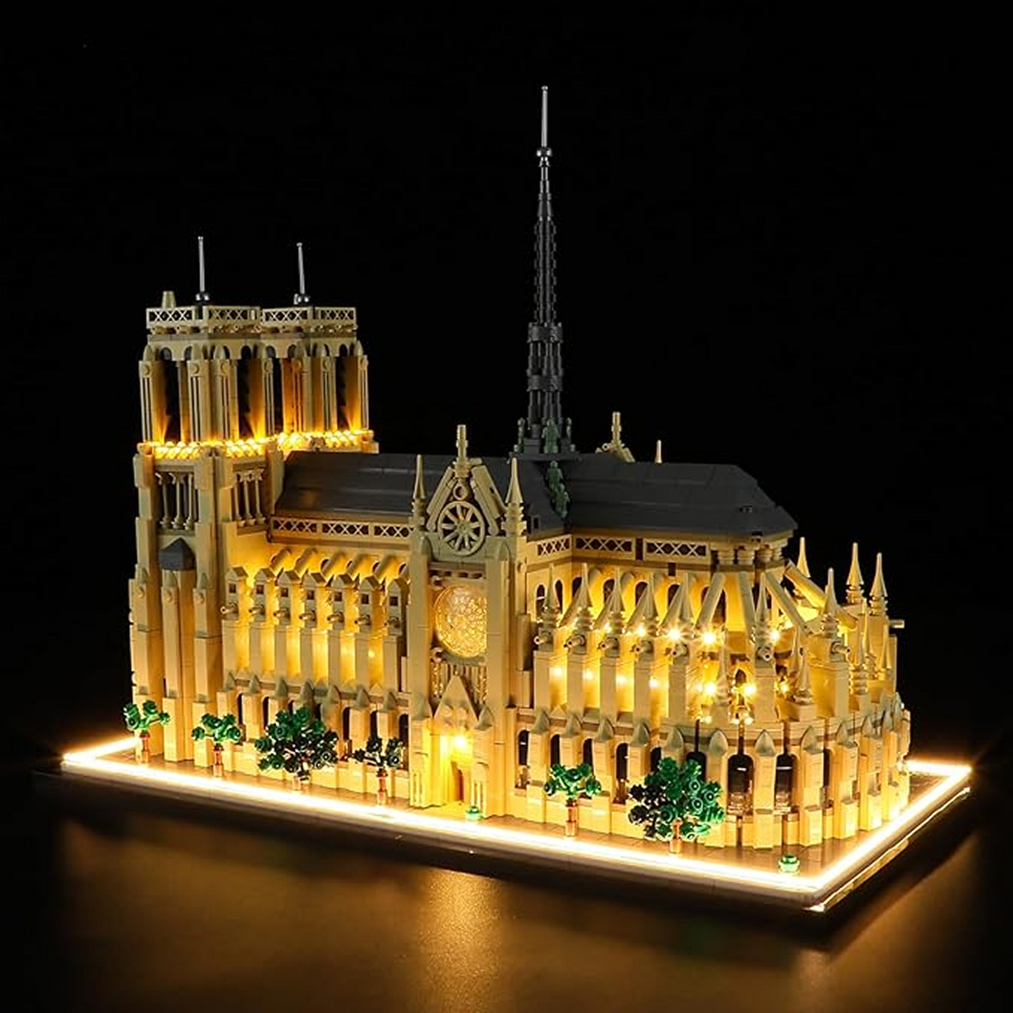 Kit de Iluminação para a Catedral de Notre-Dame de Paris (4383 peças)