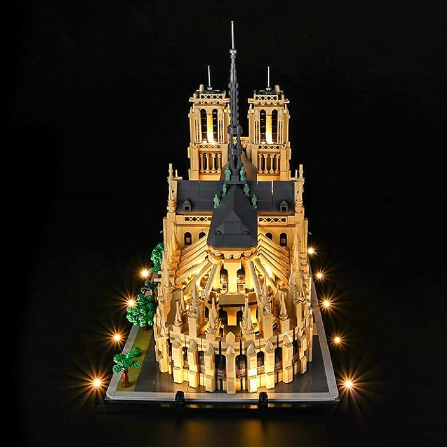 Kit de Iluminação para a Catedral de Notre-Dame de Paris (4383 peças)