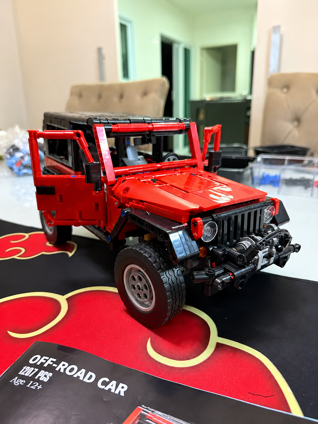 Jeep Wrangler (1287 peças)