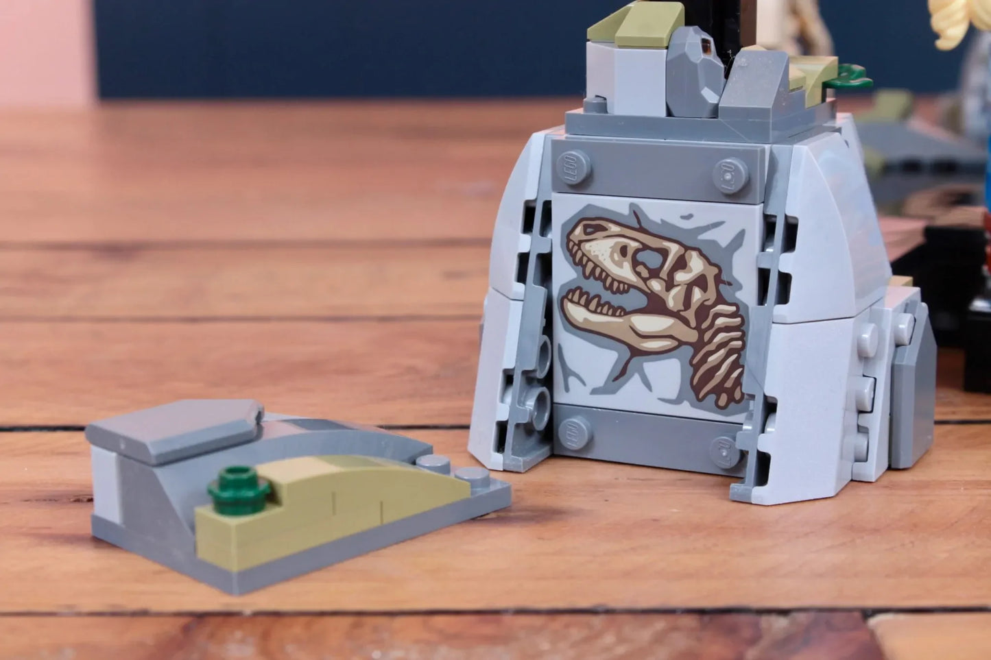 Fóssil do Tiranossauro Rex do Jurassic Park (3145 peças)