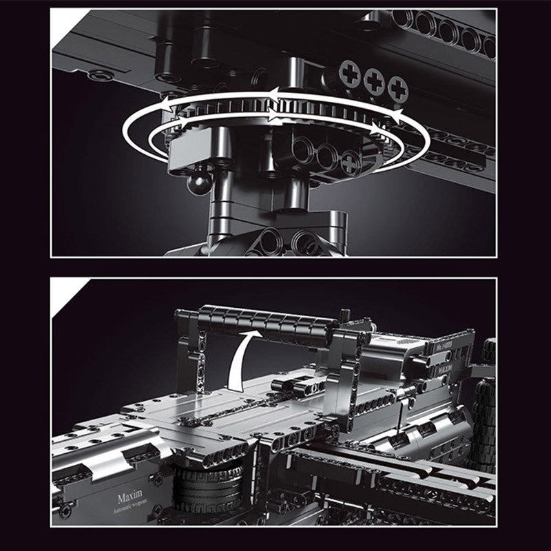 Metralhadora Machine Gun (1399 peças)