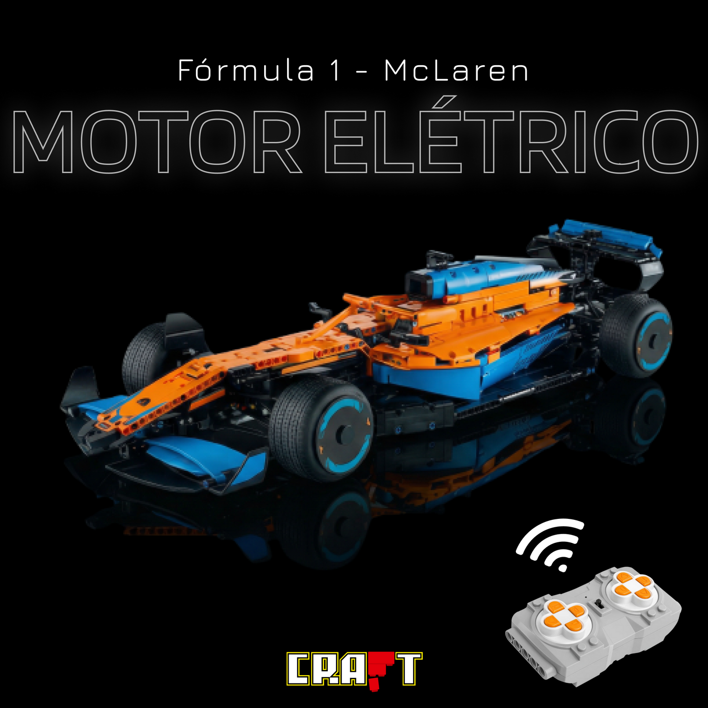 Kit de Motores Elétricos para Fórmula 1 - McLaren Team 2022