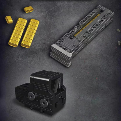 Submetralhadora Uzi (1558 peças)