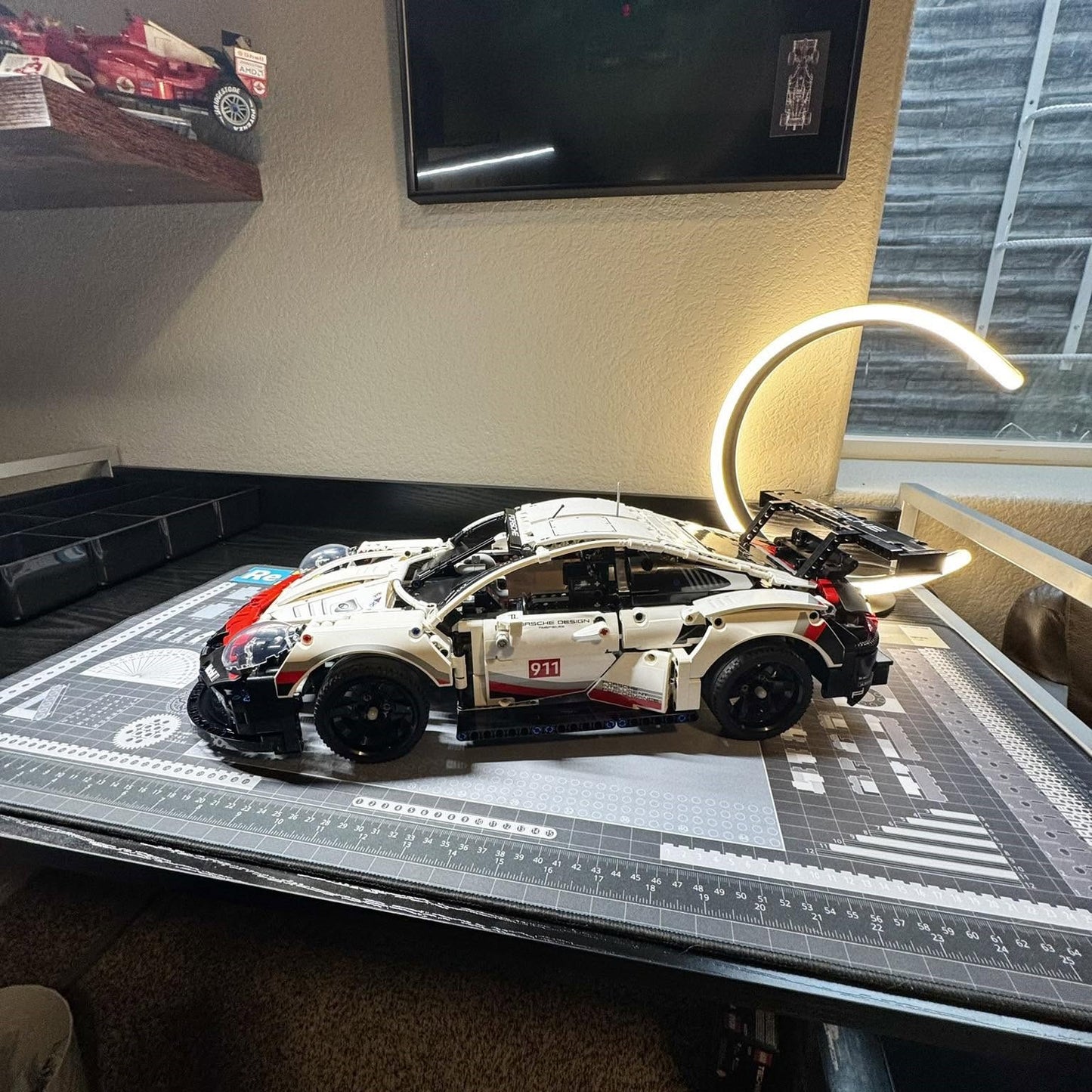 Porsche 911 RSR (1580 peças)