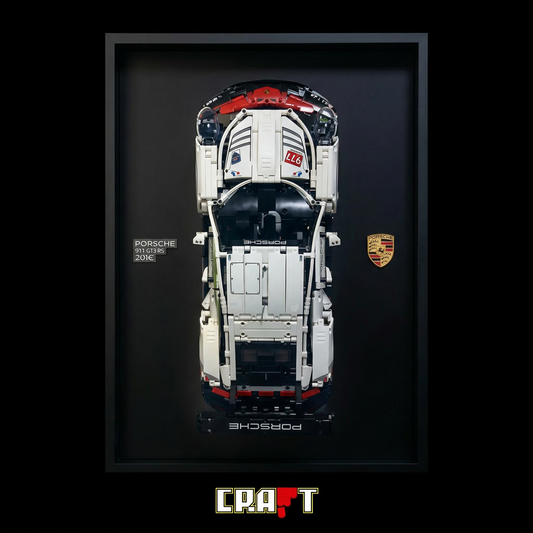 Quadro de Fibra de Carbono - Porsche 911 RSR