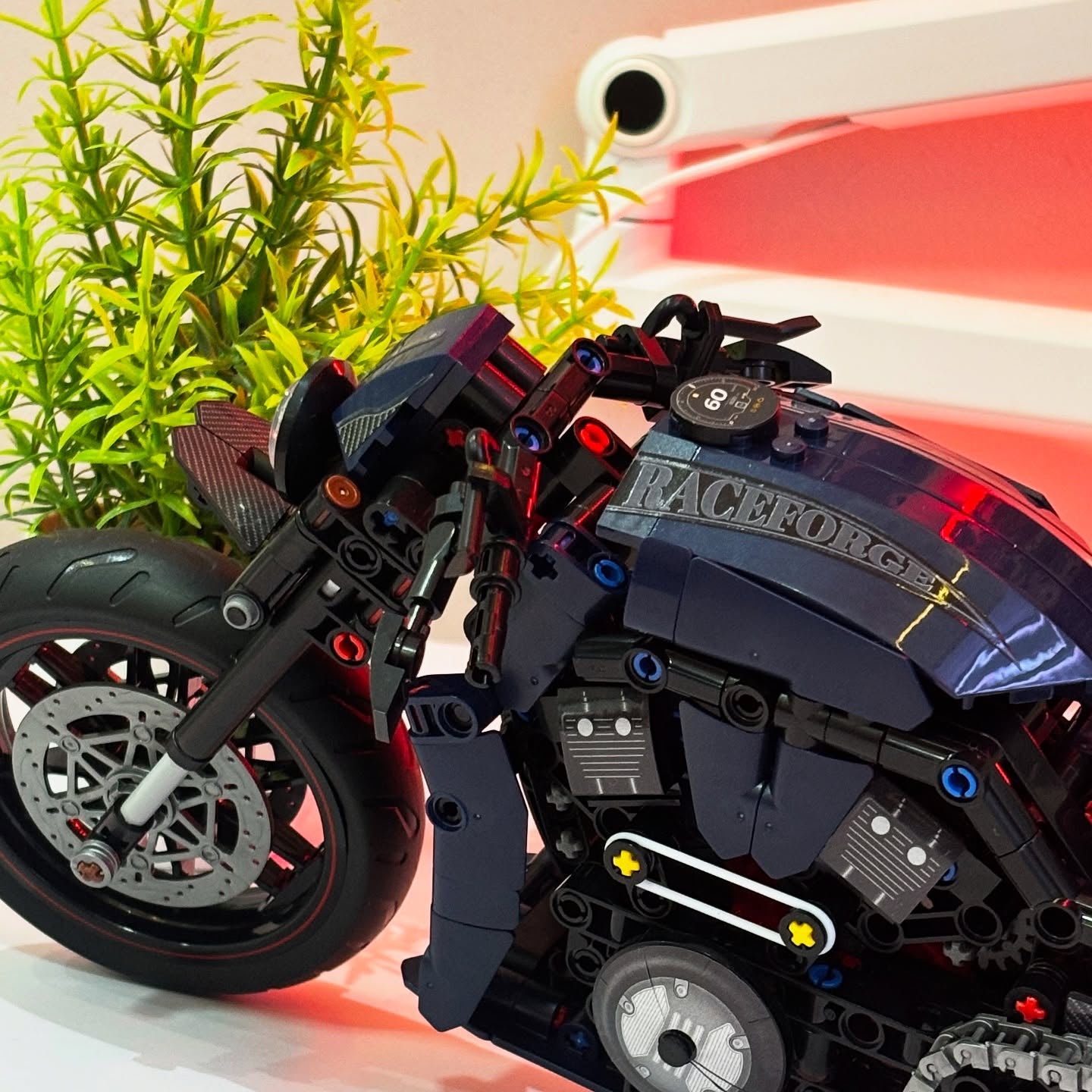 Harley Davidson Black Rod (562 peças)