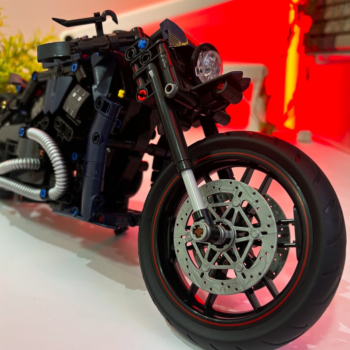 Harley Davidson Black Rod (562 peças)