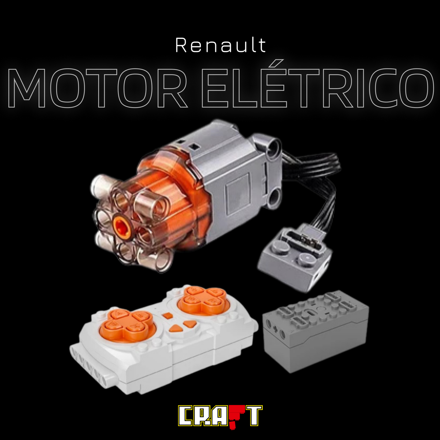 Kit de Motores Elétricos para a Fórmula 1 - Renault