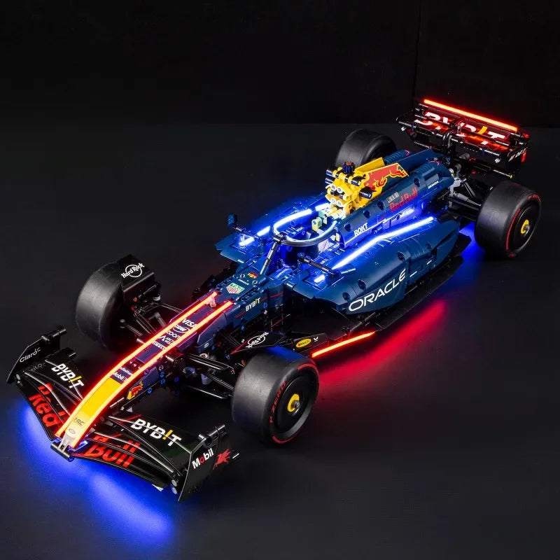 Kit de Iluminação para a Fórmula-1 Red Bull RB20 (1639 peças)