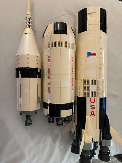 Saturno V: Missão Lunar Apollo (1969 peças)