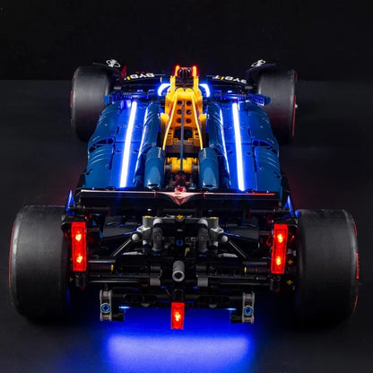 Kit de Iluminação para a Fórmula-1 Red Bull RB20 (1639 peças)