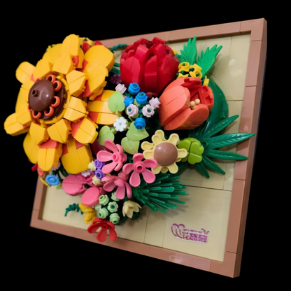 Moldura Floral 3D (781 peças)