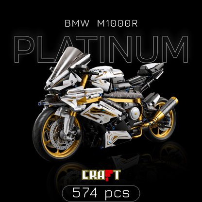 Moto Sport Platinum Warrior (574 peças)