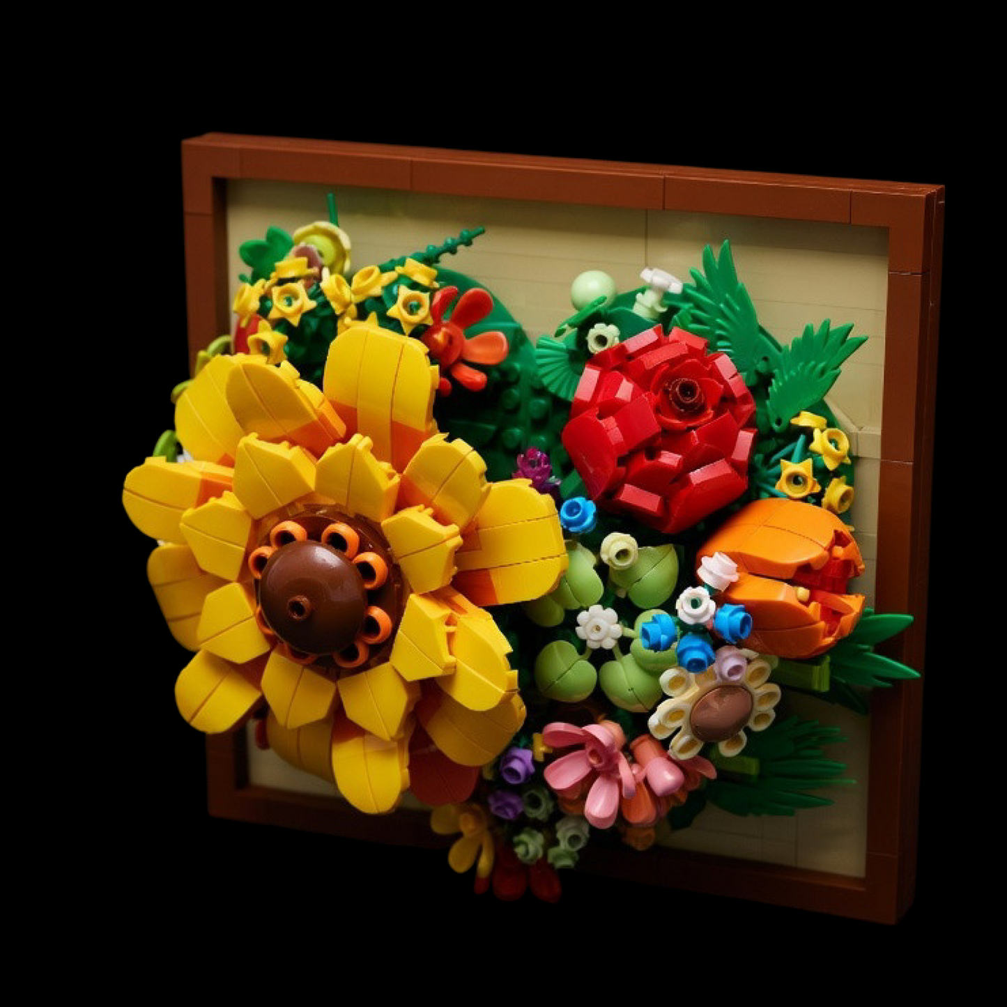 Moldura Floral 3D (781 peças)