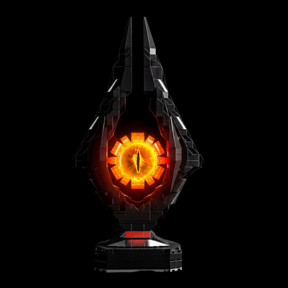 Olho de Sauron com Iluminação (925 peças)