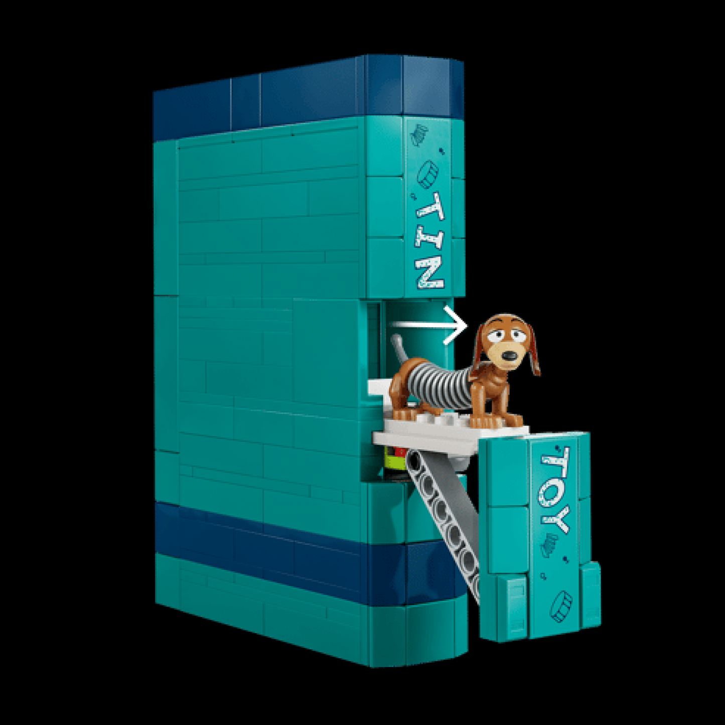 Slinky Dog Suporte para Livros (1311 peças)