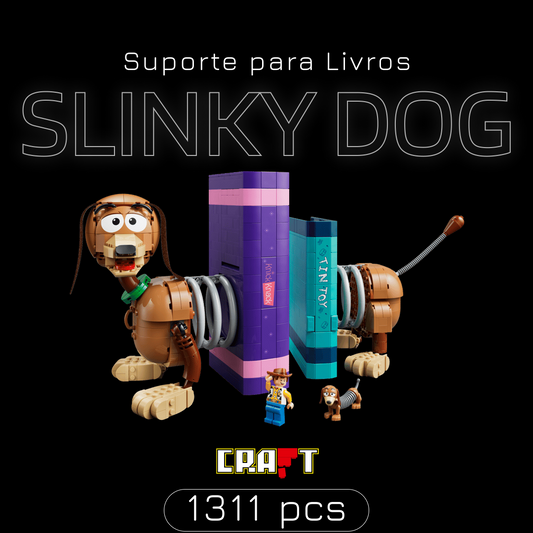 Slinky Dog Suporte para Livros (1311 peças)