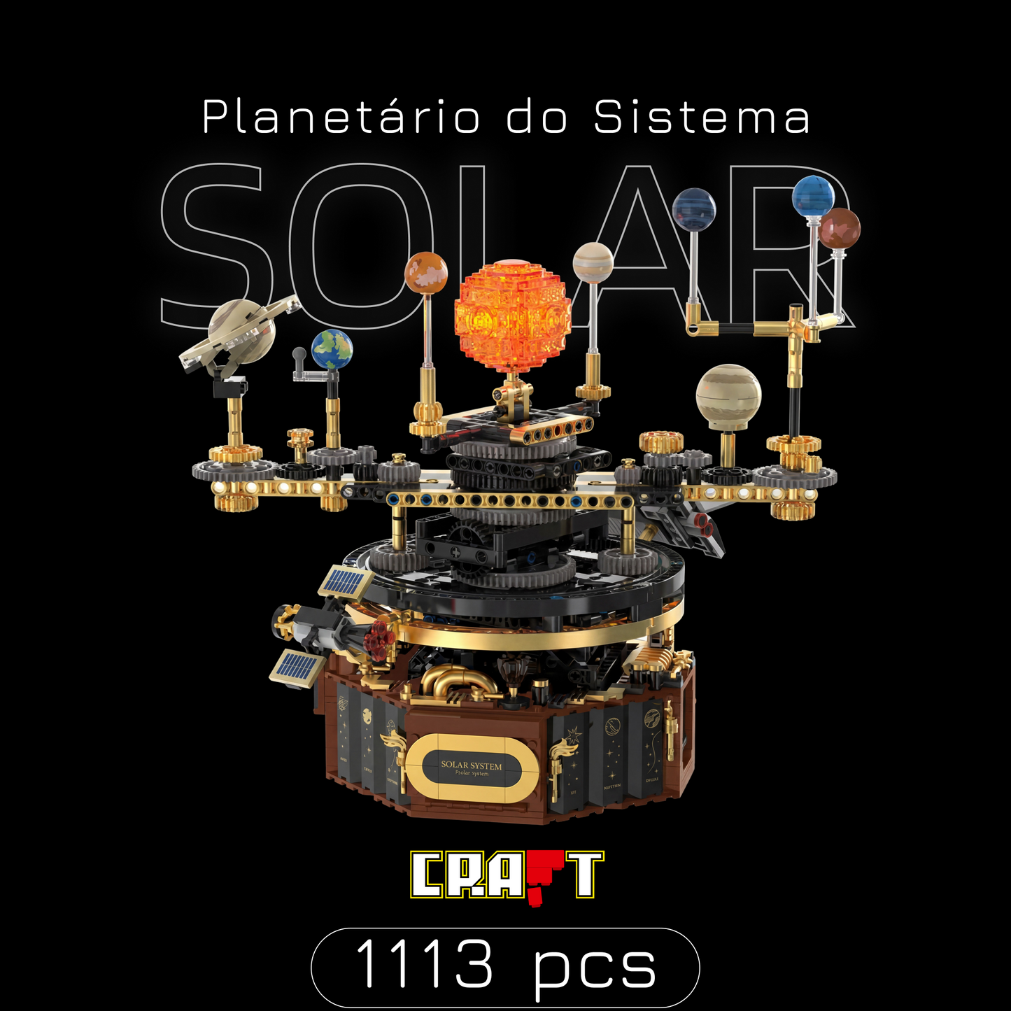 Planetário do Sistema Solar (1098 peças)