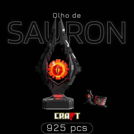 Olho de Sauron com Iluminação (925 peças)