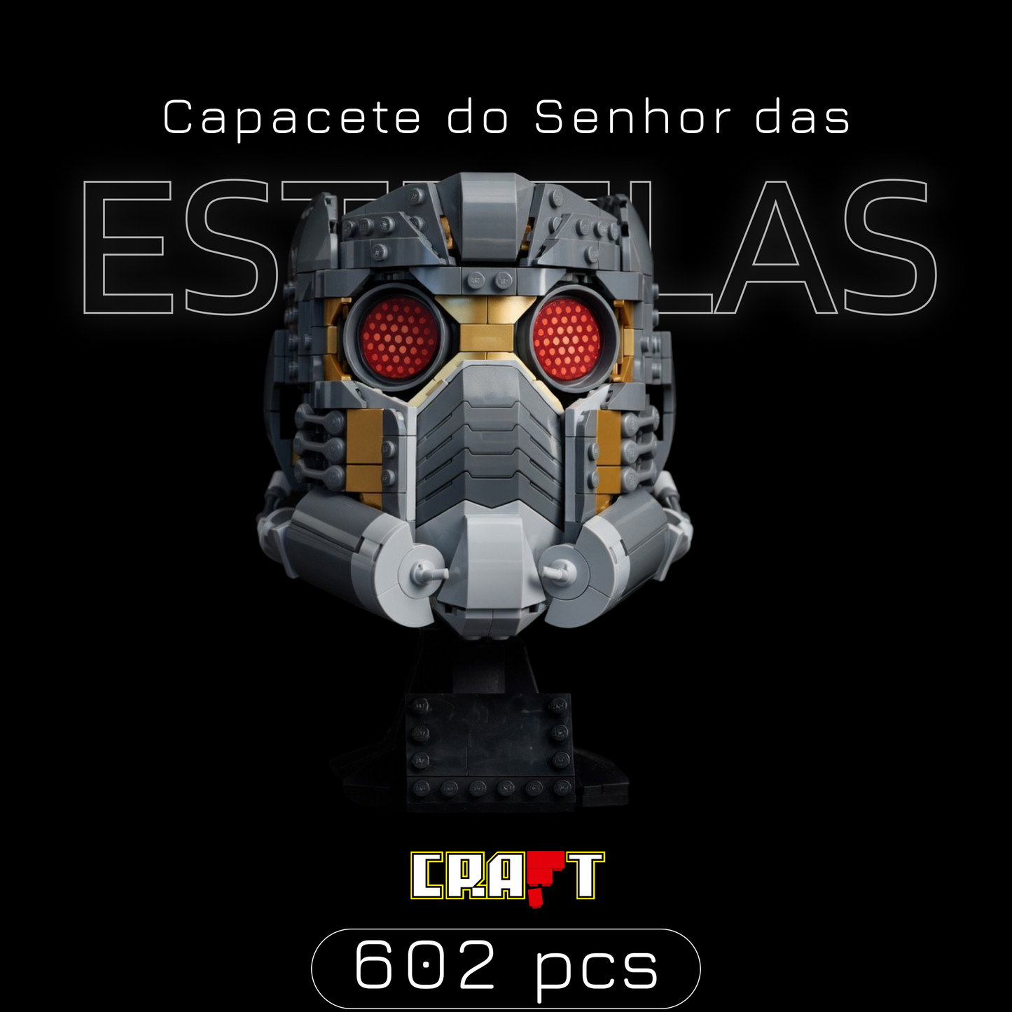 Capacete do Senhor das Estrelas (602 peças)