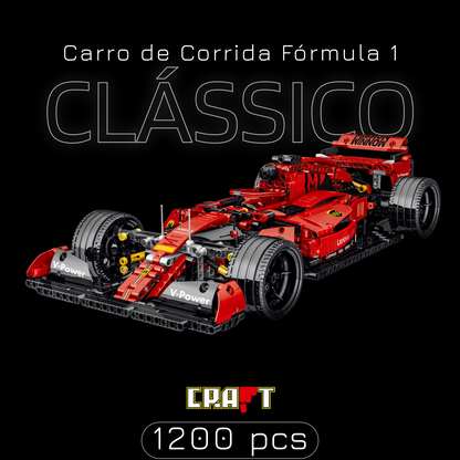 Carro de Corrida Fórmula 1 - Clássico (1200 peças)