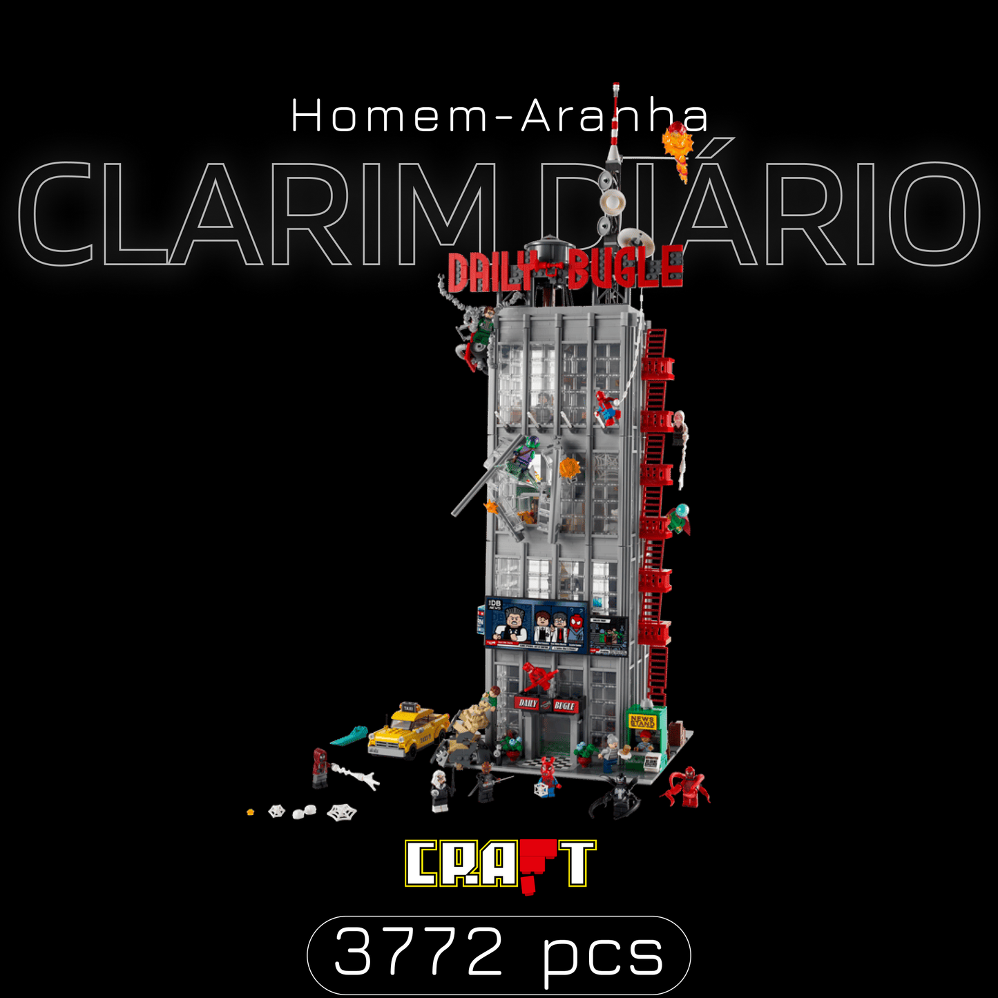 Clarim Diário do Homem-Aranha (3772 peças)