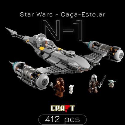 Star Wars - Caça-Estelar N-1 Mandaloriano (412 peças)