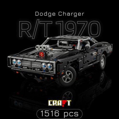 Velozes e Furiosos - Dodge Charger R/T 1970 (1516 peças)
