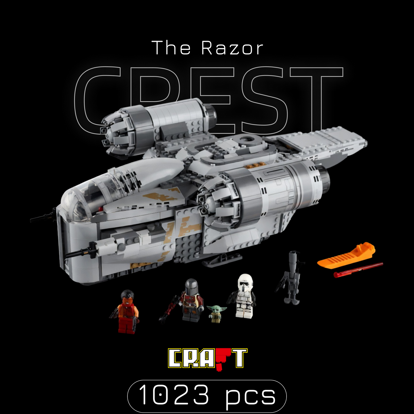 Star Wars - The Razor Crest (1023 peças)