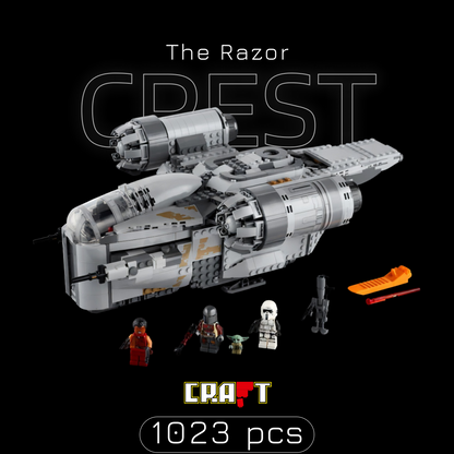 Star Wars - The Razor Crest (1023 peças)