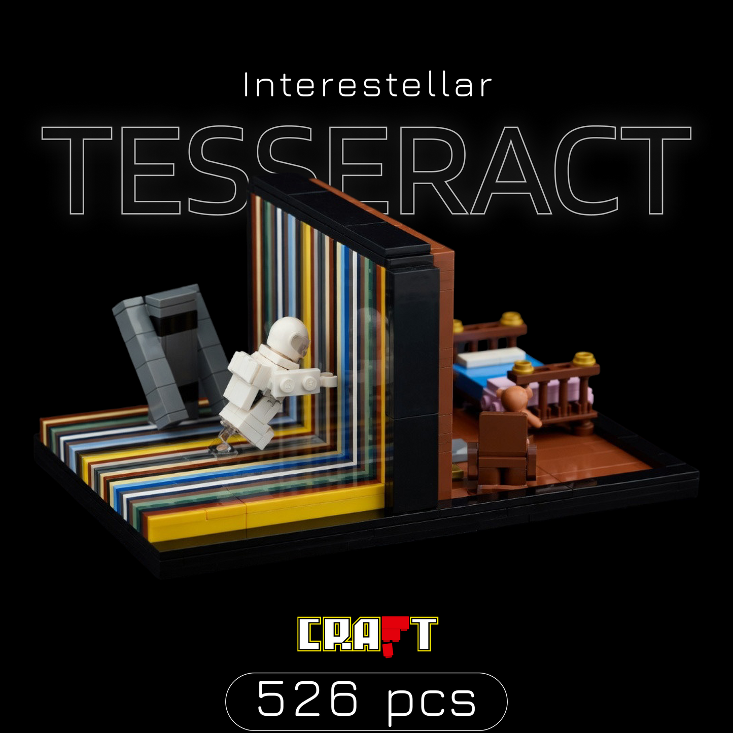 Tesseract de Interstellar (526 peças)