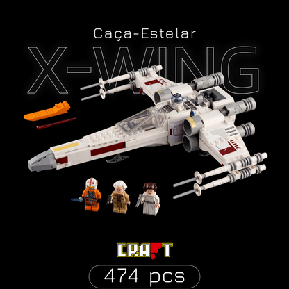 Star Wars - Caça-Estelar X-Wing (474 peças)