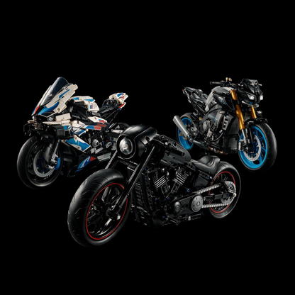 Compre Junto! Harley Davidson Black Rod + Moto Esportiva M1000 RR + Yamaha MT-10 SP (3960 peças)