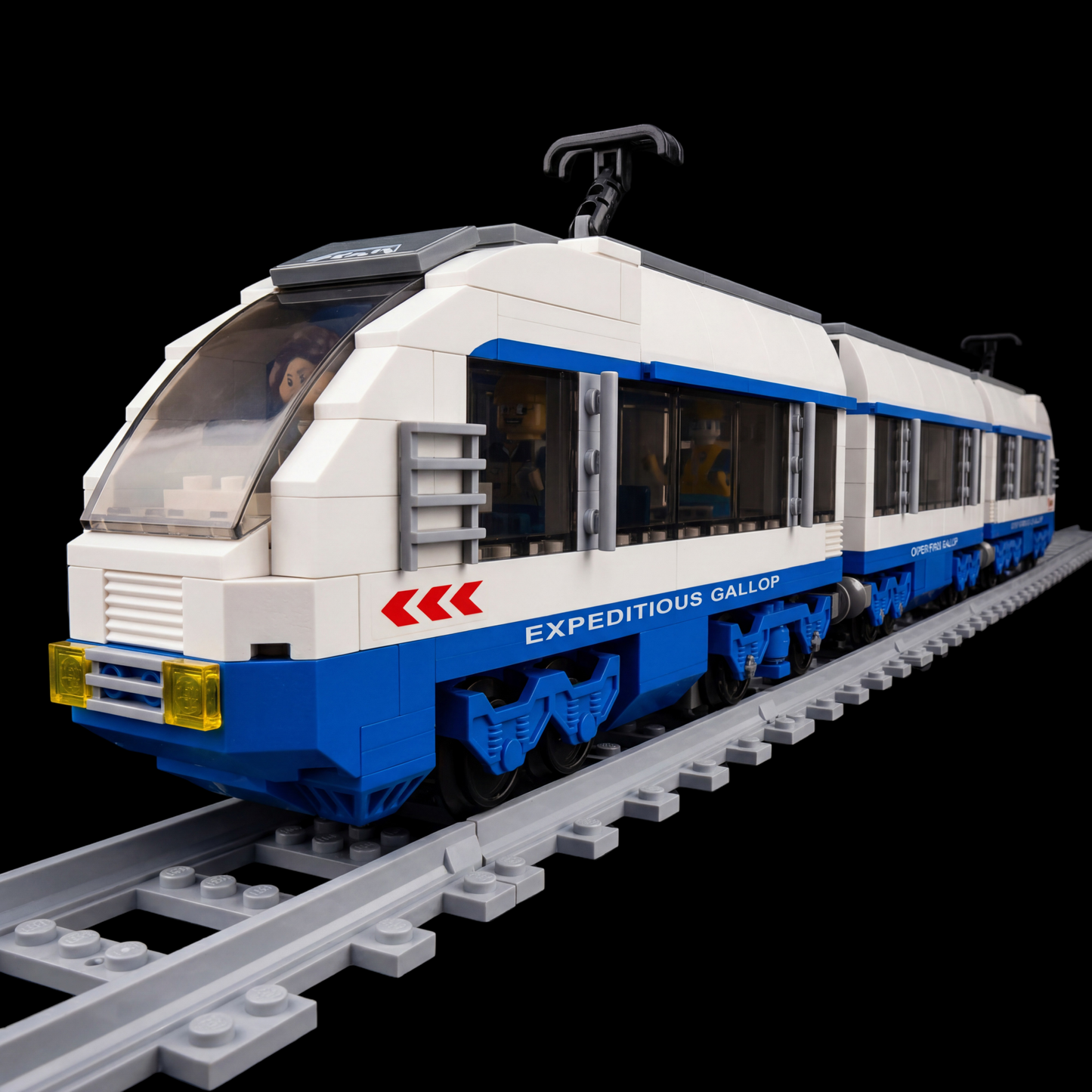 Trem Ferroviário Urbano (681 peças)