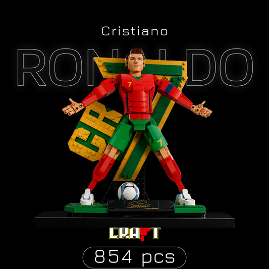 Cristiano Ronaldo - Lenda do Futebol (854 peças)